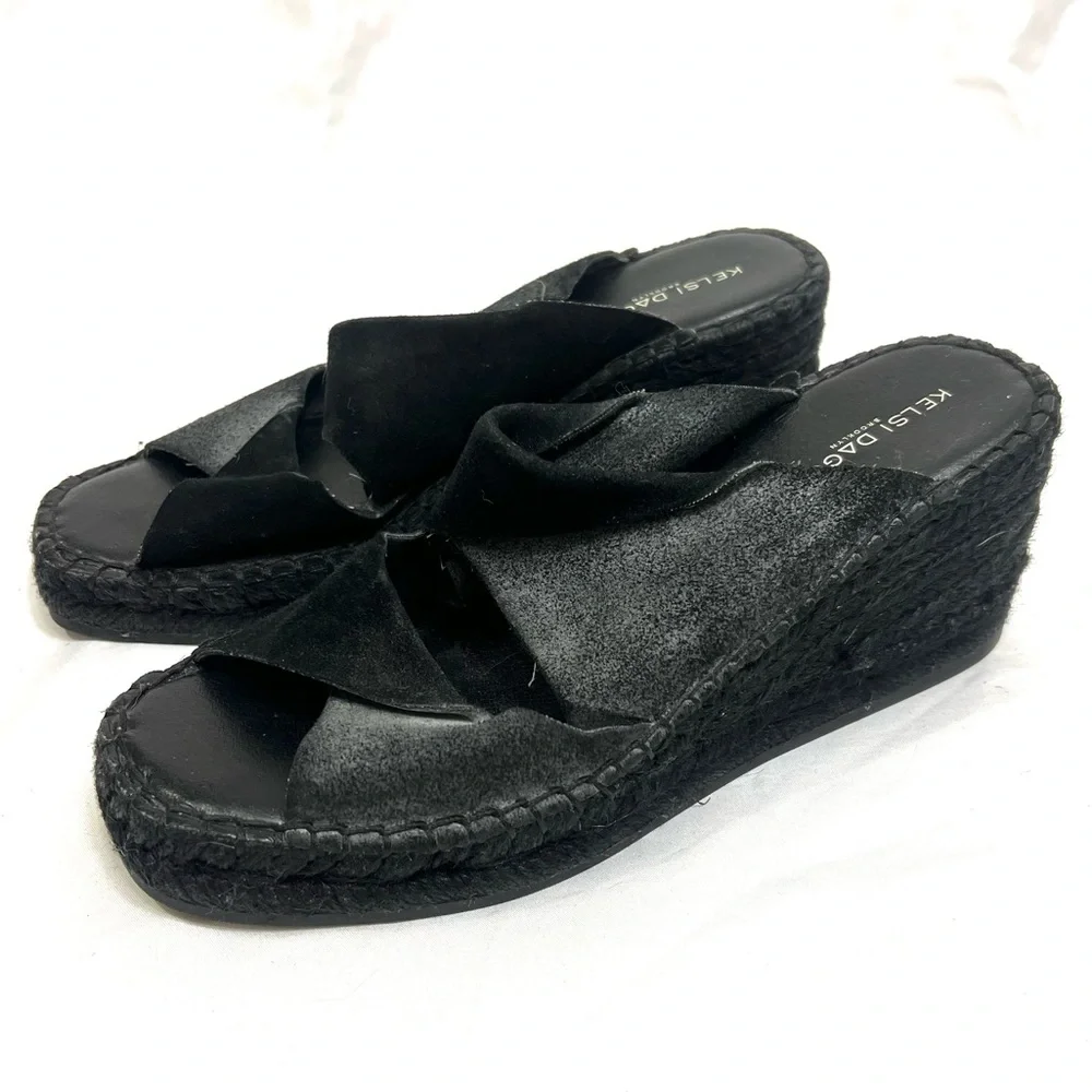 Kelsi Dagger Brooklyn Women's Inwood Espadrille Wedge Sandals Size 7.5